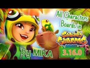 [ TUTORIAL ] All Characters, Boards and More in Subway Surfers Rio 3.16.0