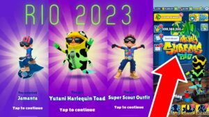 Unlocking Super Scout, Big Toad, and Jamanta in Subway Surfers Rio 2023
