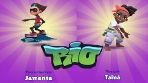 Unlocking Taina and Jamanta in Subway Surfers Rio 2023