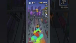 24178 score in subway surfers tokiyo mobile game play #youtubeshorts  #virlal #gameplays