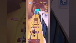 64935 score in subway surfers Hawaii🌋 mobile game play #youtubeshorts #viral  #gameplay