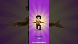 Consigo a surfista especial "Ace" - Subway Surfers. #android #subwaysurfer #easteregg #viral