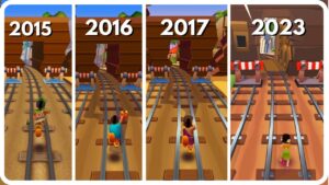 HAWAII Map Comparison | 2015 - 2016 - 2017 - 2023 | Subway Surfers