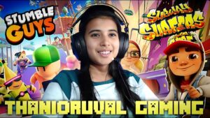 🔴SUBWAY SURFERS AND STUMBLE GUYS  GAMEPLAY IN TAMIL🔴#subwaysurfers #stumbleguys   #tamilgirlgamer