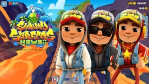 SUBWAY SURFERS GAMEPLAY PC HD 2023 - HAWAII - JAKE+DARK+STAR OUTFIT