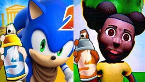 Sonic Boom Subway Surfers All Stars Mod vs Amanda The Adventurer Rush Android Gameplay