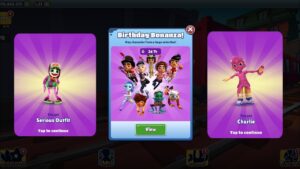 Subway Surfers Birthday Bonanza Bundle in Subway Surfers World Tour Tokyo 2023 by Time Travel