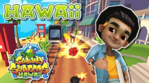 Subway Surfers Hawaii 2023 NEW UPDATE with Taha surfs past stunning beaches