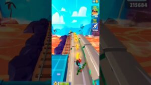 Subway Surfers || Hawaii Map 💯 Gameplay 2023 👈 #shorts #subwaysurfers #subscribe #trending #short