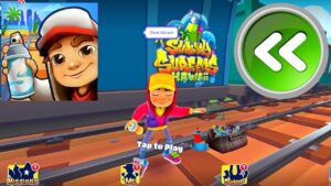 Subway Surfers - Reversed Gameplay PC QHD Part 2 - Hawaii 2023 Jake Pride Outfit (Android)
