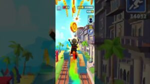 Subway Surfers Sped Up #speed #speedrun #subwaysurfers #ninja #hawaii