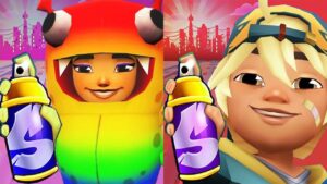 Subway Surfers Tokyo 2023 Alexandre vs Subway Surfers Tokyo 2021 Pride Yutani Gameplay HD