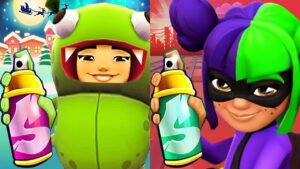 Subway Surfers Tokyo 2023 Super Runner Yutani vs Subway Surfers Winter Holiday Yutani Gameplay HD