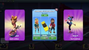 Subway Surfers Tokyo - Character Exclusive Alexandre, Akira & Diablo Hoverboard by Time Travel 2023