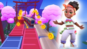 Subway Surfers Tokyo in Version 3.17 ! Gameplay with Taina surfer