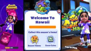 Subway Surfers Welcome to Hawaii 2023 || New Character Rivals - Hali