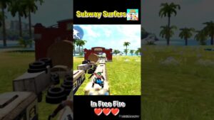 Subway Surfers in free fire 🤔 || #freefireshorts #freefirenewevent #youtubeshorts #ff