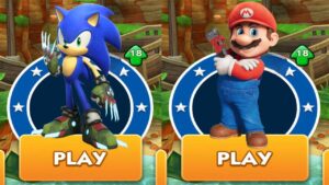 Super Mario Subway Surfers vs Boscage Maze Sonic Sonic Prime defeat All Bosses Zazz Eggman