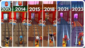 TOKYO Map Comparison | 2013 - 2014 - 2015 - 2018 - 2021 - 2023 | Subway Surfers
