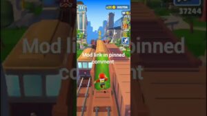 subway surfers mod gameplay + link #game #gaming #shortsfeed #virao