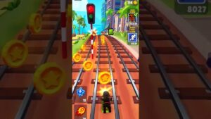 2023/10/15 🤩 Subway surfers 💞 Watch for end guys GSGSG7766FF 🔥 🔥🔥 ##gamecity #short