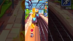 2023/10/16 🤩 Subway surfers 💞 Watch for end guys HSDH776FF 🔥 🔥🔥 #subwaysurfers #gamecity #short