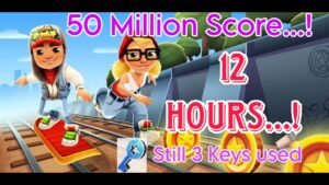 50 million score Subway Surf 2023 Let's got 60M | Subway Surfers World Tour