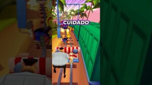 EU ENCONTREI O PERSONAGEM SECRETO DO SUBWAY SURFERS! #shorts