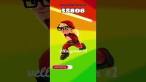 FESTIVE TRICKY RED Subway Surfers / Vella gamer #1