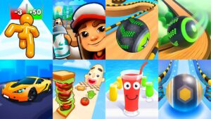 Going Balls, Subway Surfers, Spiral Roll, Pancake Run, Sandwich Runner, Race Master 3D 09102023KGI