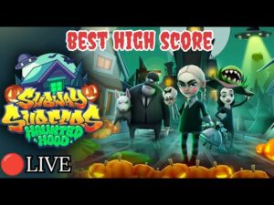 🔴 Live ⭐ Subway Surfers Haunted Hood  || Best Score :- 7000000000 ( Gameplay )
