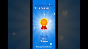 Medalla de oro Top Run semana 42  🚉Subway Surfers Short