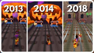 NEW ORLEANS Map Comparison | 2013 - 2014 - 2018 | Subway Surfers