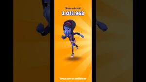 Nuevo record con Cathy: 2,013,963 🚉Subway Surfers
