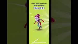 Nuevo record en vallas misteriosas 626,400 🚉Subway Surfers Short