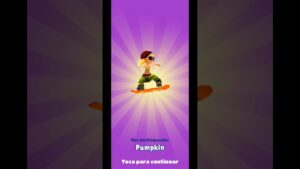 Nuevo tabla de surf desbloqueada: Pumpkin 🚉Subway Surfers Short
