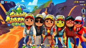 SUBWAY SURFERS GAMEPLAY PC HD 2023 - HAWAII - JAKE+DARK+STAR+ZOMBIE+FESTIVE+SUPER RUNNER