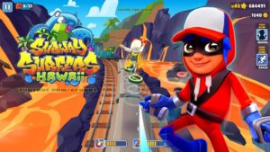 SUBWAY SURFERS GAMEPLAY PC HD 2023 - HAWAII - SUPER JAKE COLOR CLOUD BOARD