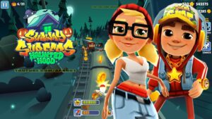 SUBWAY SURFERS GAMEPLAY PC HD HALLOWEEN 2023 - HAUNTED HOOD - JAKE STAR OUTFIT+TRICKY