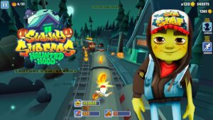 SUBWAY SURFERS GAMEPLAY PC HD HALLOWEEN 2023 - HAUNTED HOOD - ZOMBIE JAKE PHANTOM BOARD