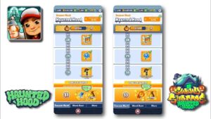 SUBWAY SURFERS HAUNTED HOOD 2023 - SEASON HUNT - BONUS REWARDS
