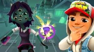 SUBWAY SURFERS HAUNTED HOOD : MORGAN
