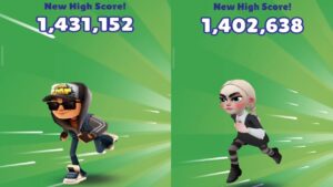 SUBWAY SURFERS HAUNTED HOOD : NO FLOOR CHALLENGE! THURSDAY vs JAKE