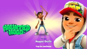 SUBWAY SURFERS HAUNTED HOOD : UNLOCKING NIKOS HOPPER OUTFIT