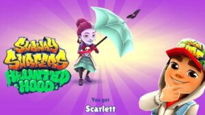SUBWAY SURFERS HAUNTED HOOD : UNLOCKING SCARLETT