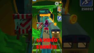 SUBWAY SURFERS MAIS SI J'AI UNE PIÈCE LA VIDÉO S'ARRÊTE 😂 #viral