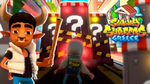 SUBWAY SURFERS Mystery Hurdles Greece 2022 | NIKOS HOPPER OUTFIT