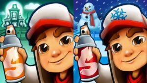 Subway Surfers Halloween 2023 VS Christmas 2022