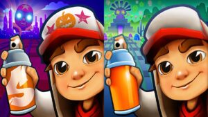 Subway Surfers Halloween 2023 VS Subway Surfers Halloween 2017
