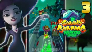 Subway Surfers Halloween Haunted Hood 2023 GAMEPLAY COMPLETO SEM HACK #3